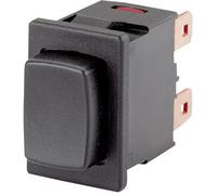 Marquardt 1683.1201 1683.1201 Bouton-poussoir 250 V/AC 16 A 1 x Off/(On) à rappel (L x l) 21 mm x 15 mm IP40 1 pc(s)