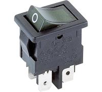 Marquardt 1855.0108 Interrupteur à bascule 1855.0108 250 V/AC 4 A 2 x Off/On IP40 à accrochage 1 pc(s)