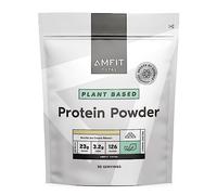 Marque Amazon - Amfit Nutrition Poudre protéinée à base de plantes, Crème glacée à la vanille, 900g