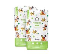 Marque Amazon - Mama Bear Disney Couches bébé Ultra Absorbantes, Taille 4 (8-14 kg), Blanc, 168 Pièces (2 lot de 84) - PACK MENSUEL