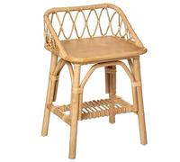 Table de chevet rotin