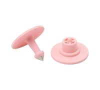 Marque auriculaire en plastique pour bétail Étiquettes d'oreille sans mots d'identification du bétail, Copr for porcelets, moutons, chevaux, paquet de 20 multicolores