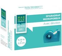 Marque Conseil Sparadrap Microporeux 9,14 m x 2,5 cm - Premiers soins - Pharmacie en ligne LaSante.net