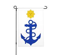 Marque De Fuselage De L'Aviation Navale Uruguayenne Bannière Durable Drapeaux De Jardin Double Face Drapeaux Pour Plage Vacances Toutes Les Saisons 30X45cm