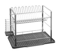 marque Five Simply smart Égouttoir à Vaisselle métal 2 Niveaux Gris