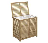 marque Five Simply smart Panier à Linge Double Sicela Bambou