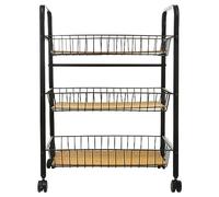 marque Five Simply smart Resserre Rectangle métal Bois Nera