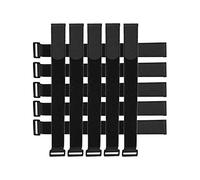 ✮MARQUE FRANCAISE✮-CZ Store®- attache cable|LOT DE 10: TAILLE 45CM|✮✮GARANTIE A VIE✮✮-sangle multitaille à crochet et boucle-serre cable pour cable télé/ordinateur/guitare
