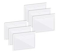 MARQUE FRANCAISE✮-CZ Store®- autocollant pare brise|lot de 6|✮✮GARANTIE A VIE✮✮-porte vignette assurance auto transparent-pochette adhesive pare brise pour carte handicapé/ticket de stationnement