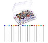 ✮Marque Francaise✮-CZ Store®-epingle Couture|Lot de 250|✮✮Garantie A Vie✮✮-epingles couturiere Multicolores-epingle a Tete Ronde Couture/mercerie/Patchwork/Decoration Mariage avec Boite de Rangement