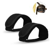 Marque Francaise Sangle Pedale VeloLot De 2 Garantie A Vie Cale Pied Velo En Nylon Pour Velo Fixie/Vtt/Vtc/Bmx/Bicyclette-Accroche Velo Couleur Noir