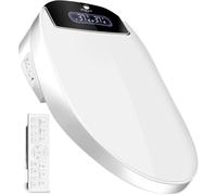 Marque Française - Siège Toilette Japonaise Intégral - Abattant WC Electrique I Séchant & Lavant avec cuvette Japonaise Innovante et Chauffante, Bidet WC eau chaude, Élégance & Confort Japonais