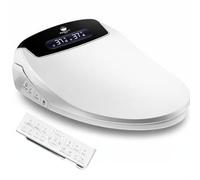 Marque Française - Siège Toilette Japonaise Intégral I Abattant WC Electrique I Séchant & Lavant avec cuvette Japonaise Innovante et Chauffante, Télécommande en Français I Confort & Élégance Japonais