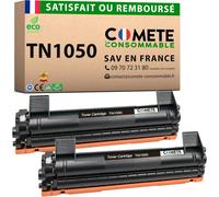 Marque française-TN1050-2 Toners Compatibles avec TN1050-pour MFC-1910w MFC-1810 DCP-1810w DCP-1212w DCP-1112w HL-1210w H -1112w (2 Noir).[Y126]