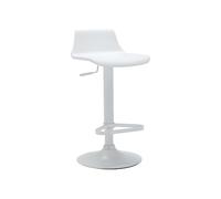 marque+generique Vente-Unique - Tabouret de Bar - Polypropyléne - Hauteur réglable - Coloris Blanc - CALAS