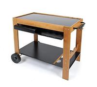 Marque : Lifetime Chariot DE Service pour PLANCHA GAZ OU Electrique Barbecue sur roulettes