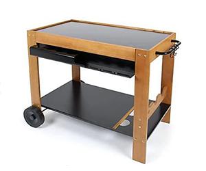 Marque : Lifetime Chariot DE Service pour PLANCHA GAZ OU Electrique Barbecue sur roulettes