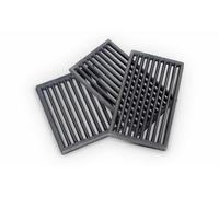 Grille de cheminée en fonte rectangulaire 18x22x1,5 cm