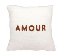 marque Ostaria Housse de Coussin 40x40 cm Bouclette Amour