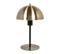 marque Ostaria Lampe métal champignon doré