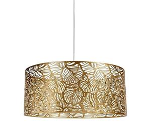 marque Ostaria Suspension métal ajouré doré Calathéa D35
