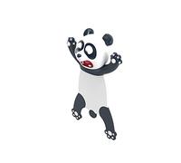 Marque-page 3D en forme d'animal de dessin animé - Avec clip - Pour enfants - Cadeau d'anniversaire - Panda