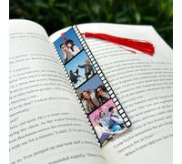 Marque-page à Pompon en Métal Personnalisé Pour Femmes/Enfants/Hommes/Amoureux des Livres Support Pour la Personnalisation du Texte et de l'image