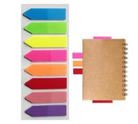 Marque Page Adhesif, Marqueur De Page Onglets Index Fluorescent, 8 Couleurs Marque Page Index Tabs Notes Autocollantes Pour Marquer La Page