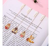 Marque-Page Animal Mignon En Métal 20 Pièces, Marque-Page Écureuil En Métal, Accessoires De Papeterie De Livre Kawaii, Papeterie Cadeau Pour Enfants