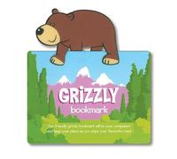 Marque-page animal - Ours Grizzly