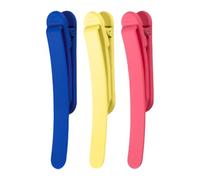 Marque-page automatique en silicone - 3 clips de page de journal - Accessoire de lecture intelligent - Guide stable pour livres, carnet, journal, studio, école, bureau, voyage, camping