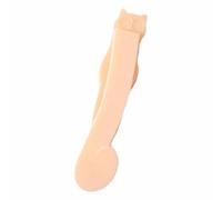 Marque-page automatique en silicone - Marque-page mignon - Pour femme - Clip pour livre - Marqueur de page en silicone - Pratique pour lire et suivre les pages - 9,5 x 3,2 cm
