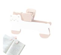 Marque-page avec clip pour pages, outil pratique de fixation pour la lecture, indicateur d'index, papeterie, fermeture en métal, organiseur de documents, accessoire de planification