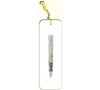 Marque-page avec stylo argenté G07 41A 204