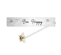 Marque-page Bee Happy - Cadeau pour les amateurs d'abeilles - Cadeau inspirant pour les amis