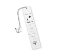 Marque-Page Cadeau Maitresse D'école,Cadeau Nounou Original,Cadeau Maitresse D'école Fin D'année,Cadeau Atsem Aesh Institutrice,Cadeau Pour Nounou Noel,Cadeau Nounou Noel,Cadeau Noel Maitresse D'école