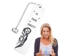 Marque-page chrétien en acier inoxydable - Marque-page humoristique Jésus pour Bible, journal, roman - Accessoire de livre pratique et amusant - Idéal comme cadeau pour les lecteurs