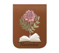 Marque-page - Clip en cuir PU - Marque-pages magnétiques vintage pour lecture, étude, journal, planificateur, cahier, école, bureau, filles, adolescents, hommes, professeur, aman