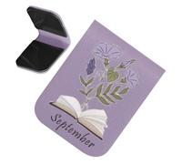 Marque-page | Clip pour pages en cuir PU rétro - Signets magnétiques - Pour lecture, Studio, Journal, Planificateur, Carnet, École, Bureau, Filles, Garçons, Adolescents, Hommes, Professeur, Amoureux