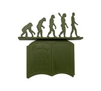 Marque-page Créatif Pour La Théorie De L'évolution Conception Thème Séparateur Page En PP Flexible Antidérapant Étanche La Lecture Clous Étudiants Femmes Hommes