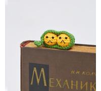 Marque Page Crochet 3D Signet Personnalisé Mignons Marqueur de Livre Pour Adulte Enfant Cadeau Créatif Pratique Pour Hommes Femmes Enseignants Lecteurs et Étudiants Pois