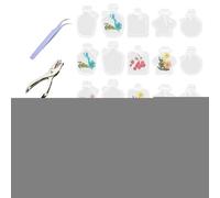 Marque-Page de Fleurs Pressées - Signets Transparents Faits à la Main pour Fleurs Pressées | Cadeau Créatif pour Projets Scolaires Scrapbooking Fêtes et Amis