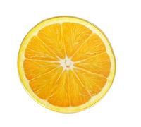 Marque-page en acrylique tranche de fruit, marque-pages de lecture de livre en acrylique amusants, marque-pages colorés en forme de fruit avec bords lisses, design transparent léger, accessoires de le