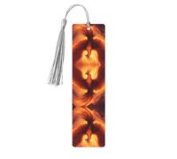 Marque-page en bois gris - Belle impression phénix idéal pour une couverture rigide - Accessoire parfait pour salle d'étude, bureau et bibliothèque