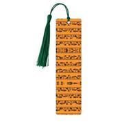 Marque-page en bois imprimé animaux africains pour homme et femme, marque-page en bois avec pompons, cadeau idéal pour les amateurs de livres