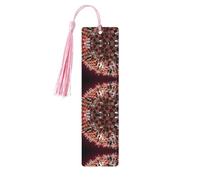 Marque-page en bois rose - Décoration internationale d'échecs artisanale, parfait pour les livres, journaux, carnets et planificateurs