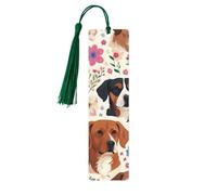 Marque-page en bois teckel pour cadeau d'anniversaire, décoration parfaite pour marque-pages