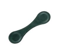 Marque-page en cuir | Multicolore 10x3 cm for le marquage des pages de maison et de voyage(Dark green)