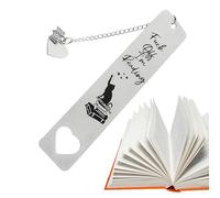 Marque-page en forme de chat - Accessoire de lecture en acier inoxydable, cadeau de fête des enseignants Élégant marque-page | Cadeau de papeterie pour étudiants Pour lire, étudier, r