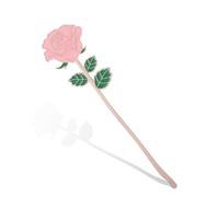 Marque-page en forme de rose en métal pour la Saint-Valentin, la fête des mères, Noël, un anniversaire, pour les femmes amateurs de livres